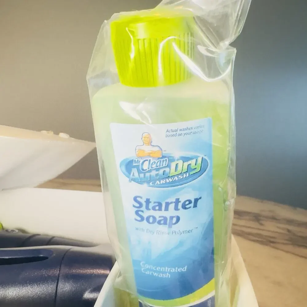 NEW NIB Mr. Clean‎ Auto Dry Car Wash Kit Liquid Cleaner Hose System